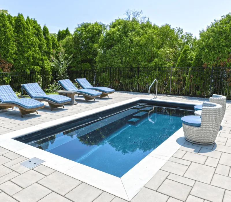 Inground pool - Puravida Custom Pools