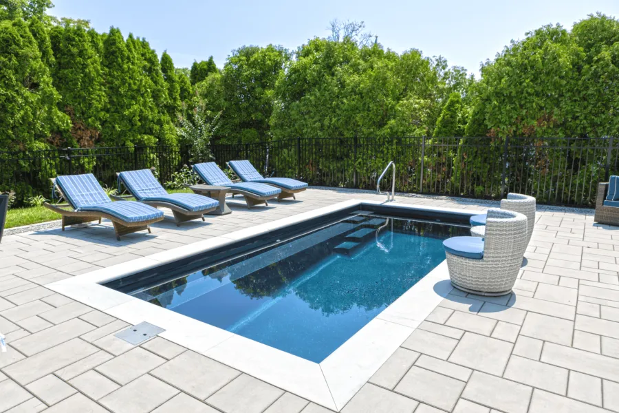 Inground pool - Puravida Custom Pools