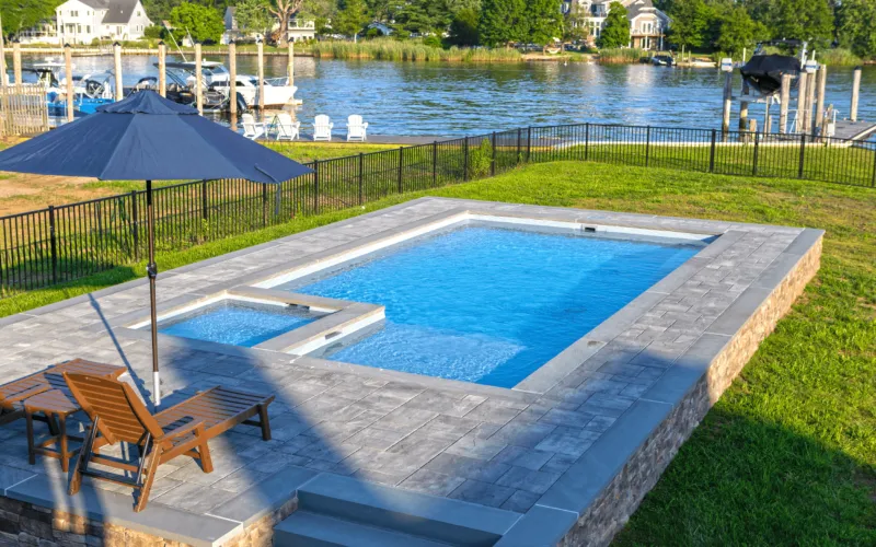 Inground pool - Puravida Custom Pools