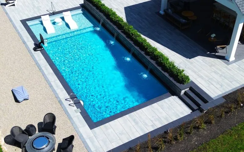 Inground pool - Puravida Custom Pools