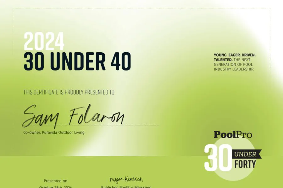 2024 30 under 40 award